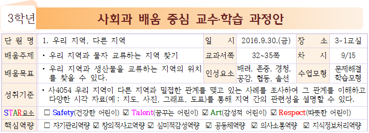 3학년 수업공개