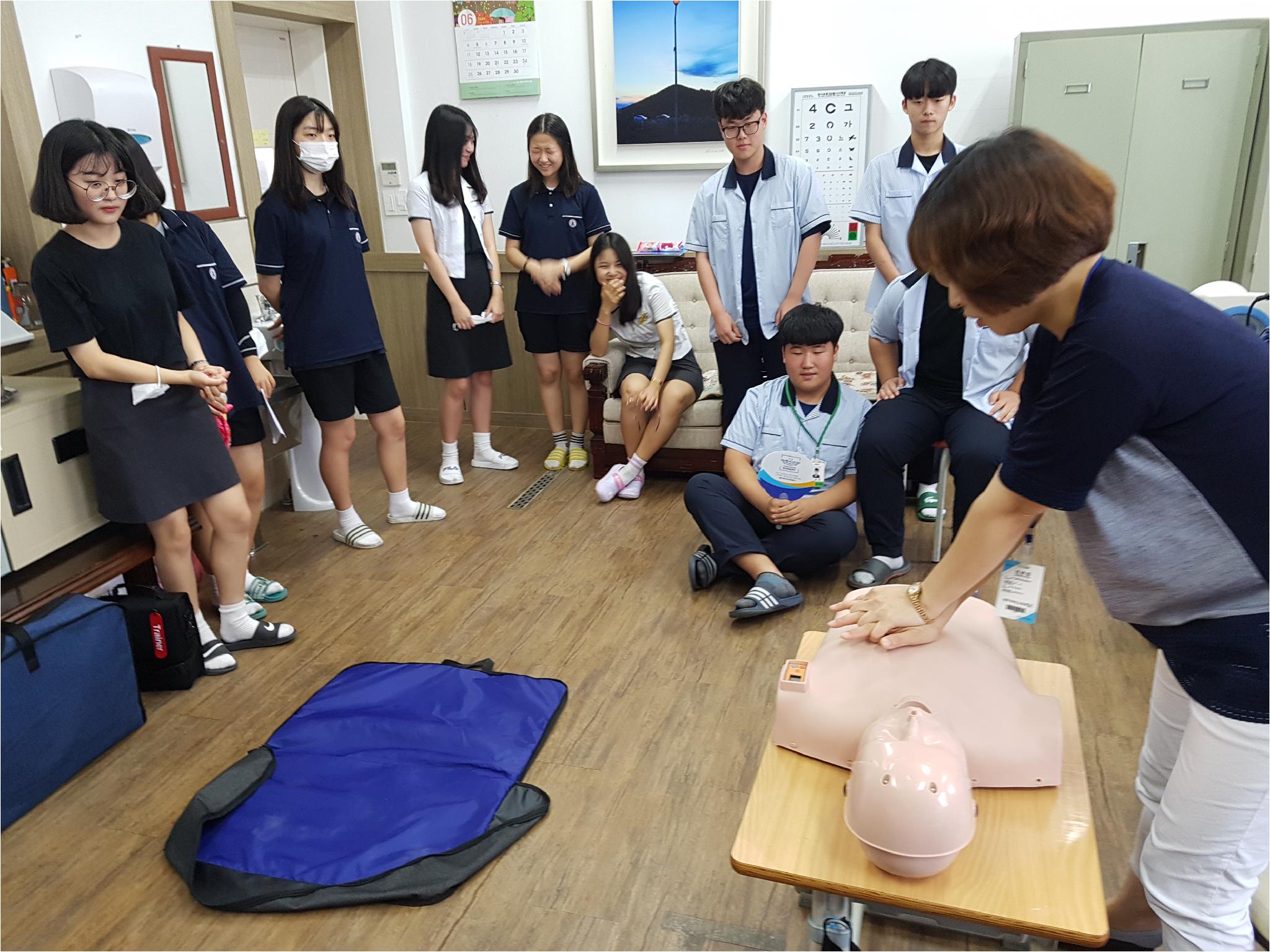 CPR 이론 및 실습 교육