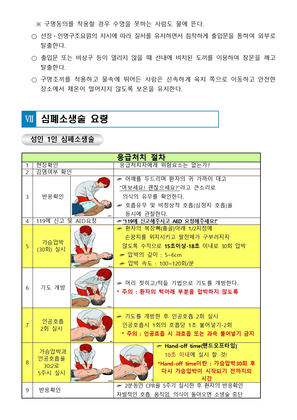 여름철 물놀이 안전사고 예방 안내010