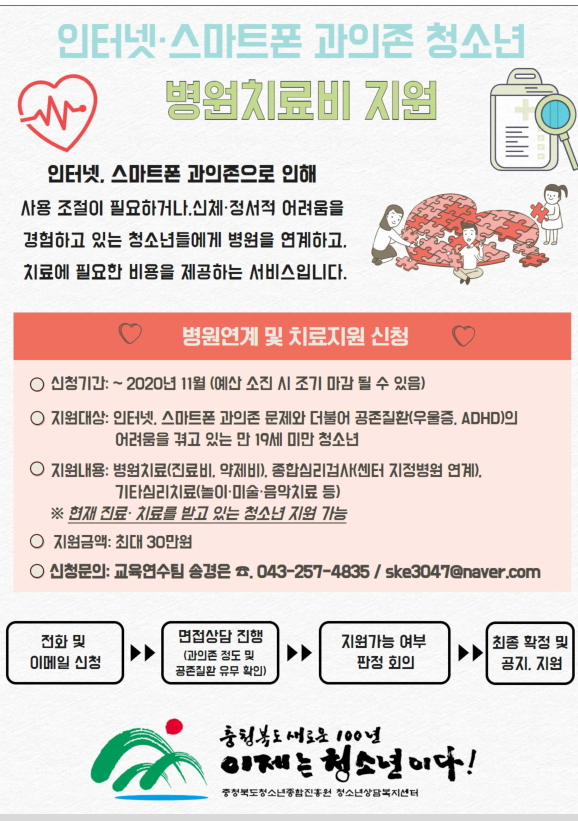 스마트폰 과의존 병원치료비