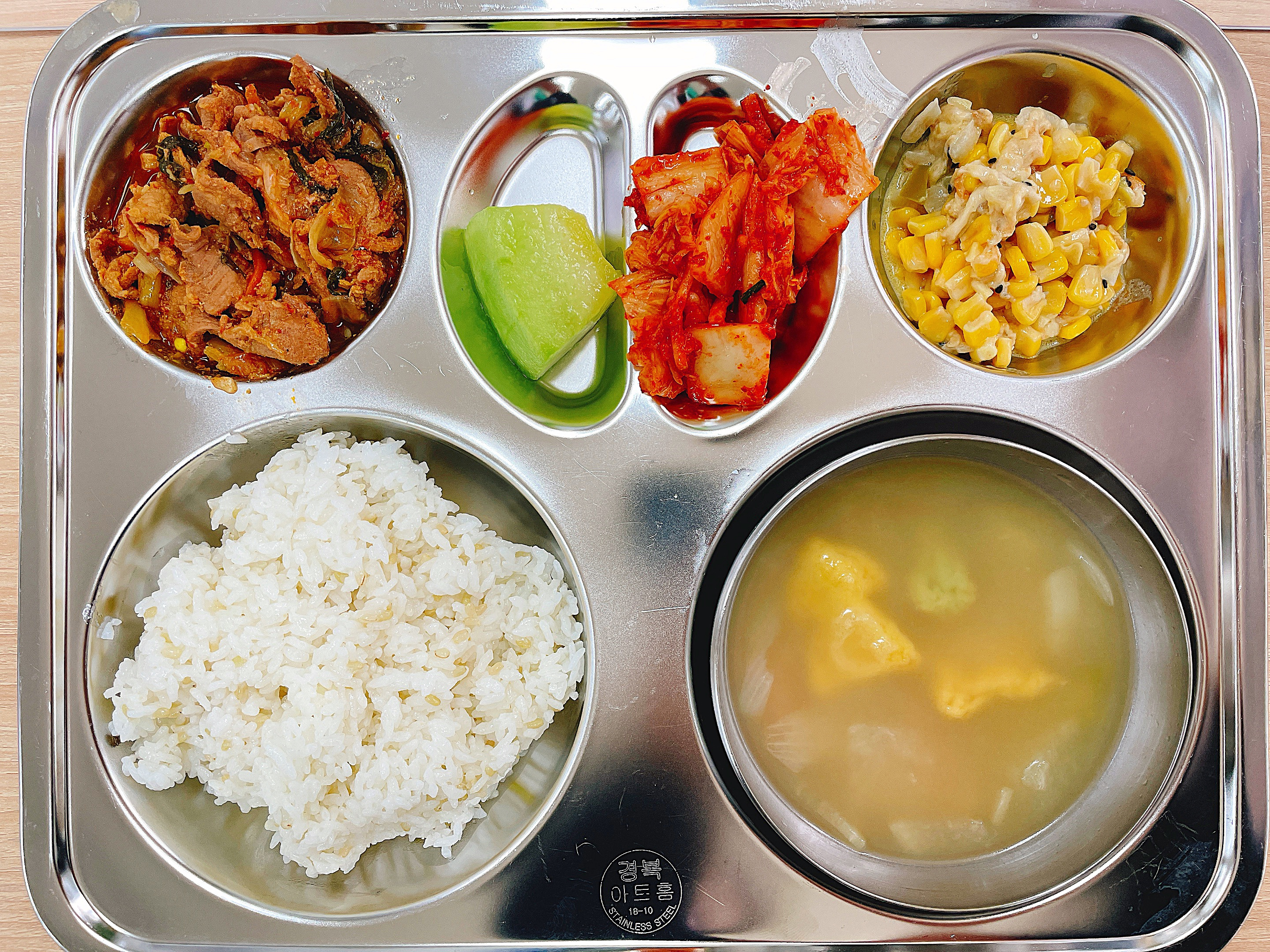 중식 식단 이미지