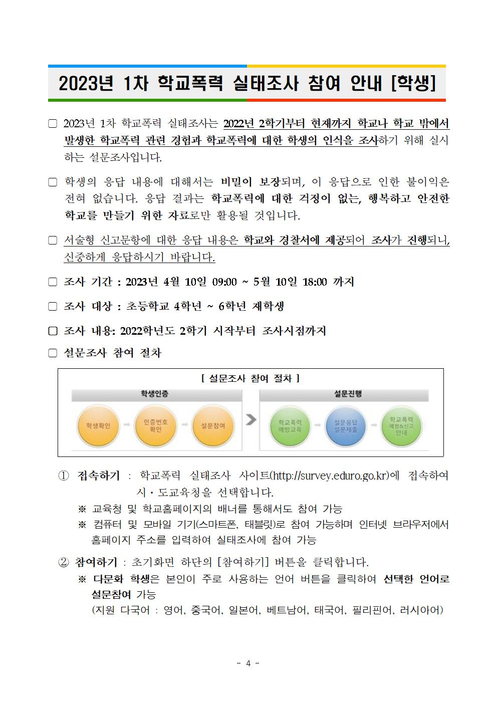 2023년 학교 안내 자료(가정통신문)004