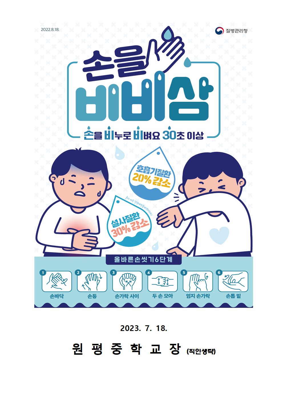 수인성 식품매개감염병 예방방법 안내문 가정통신문003