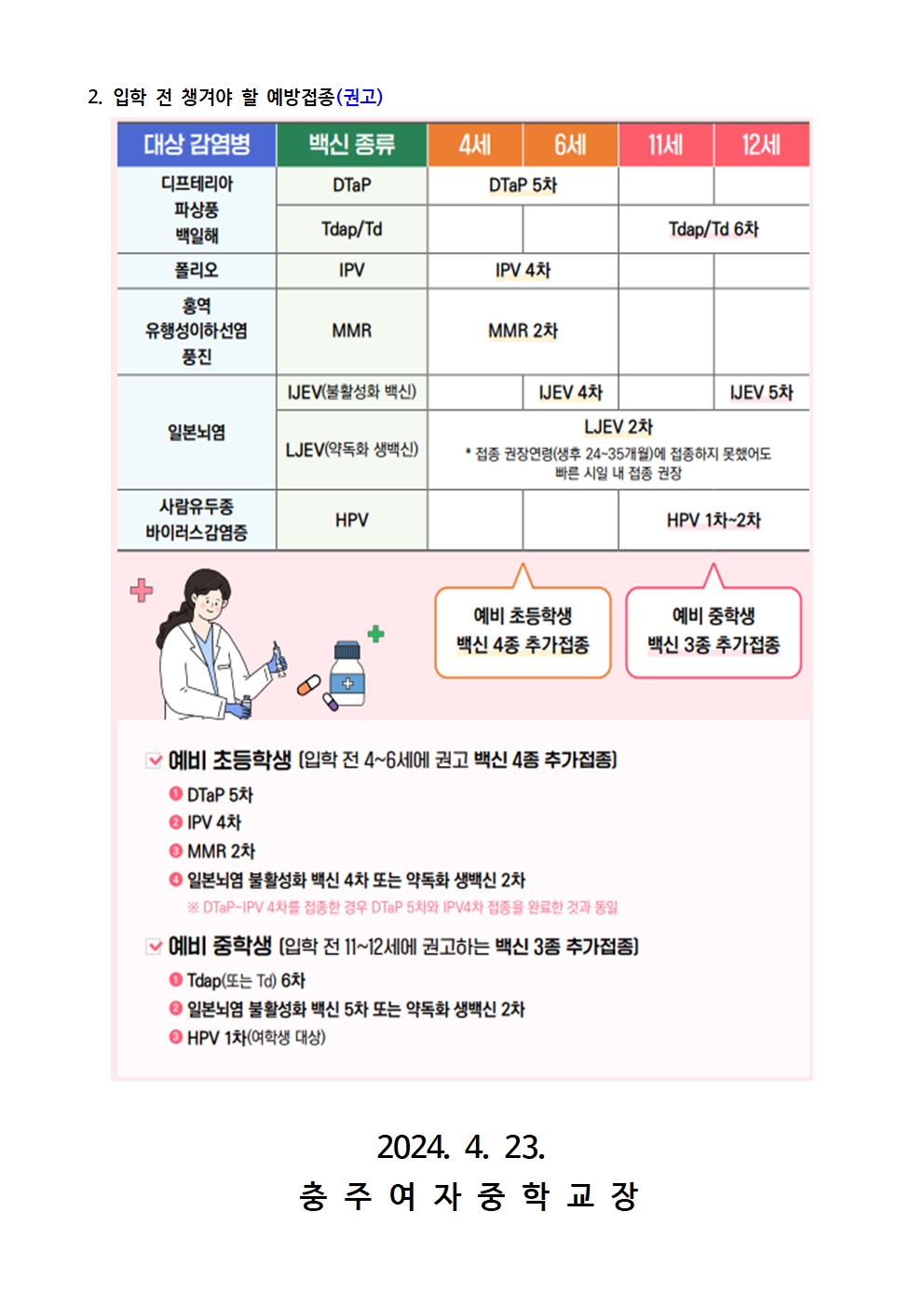 홍역 예방 안내 가정통신문002