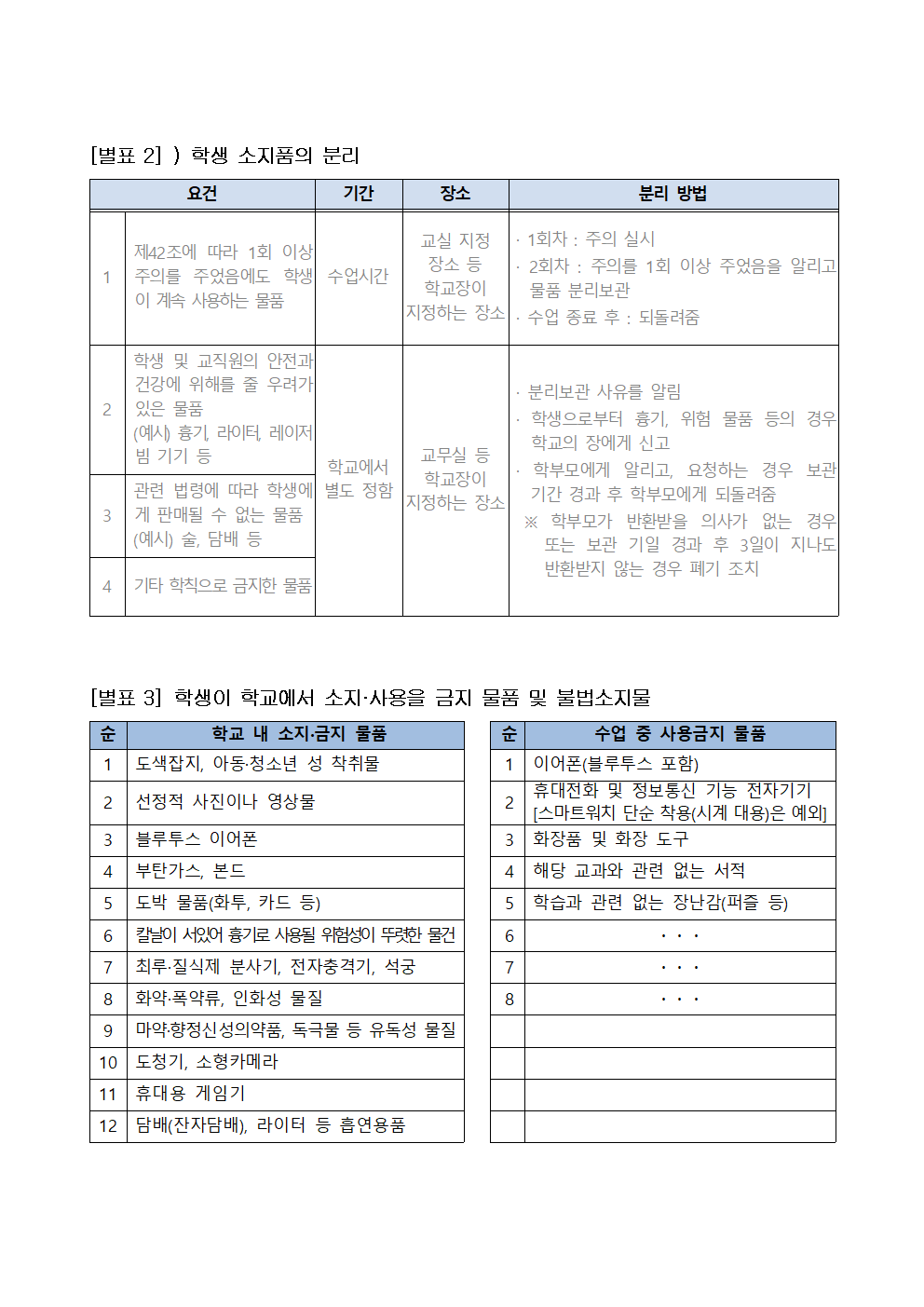 2025 충주여자중학교 학생생활규정027