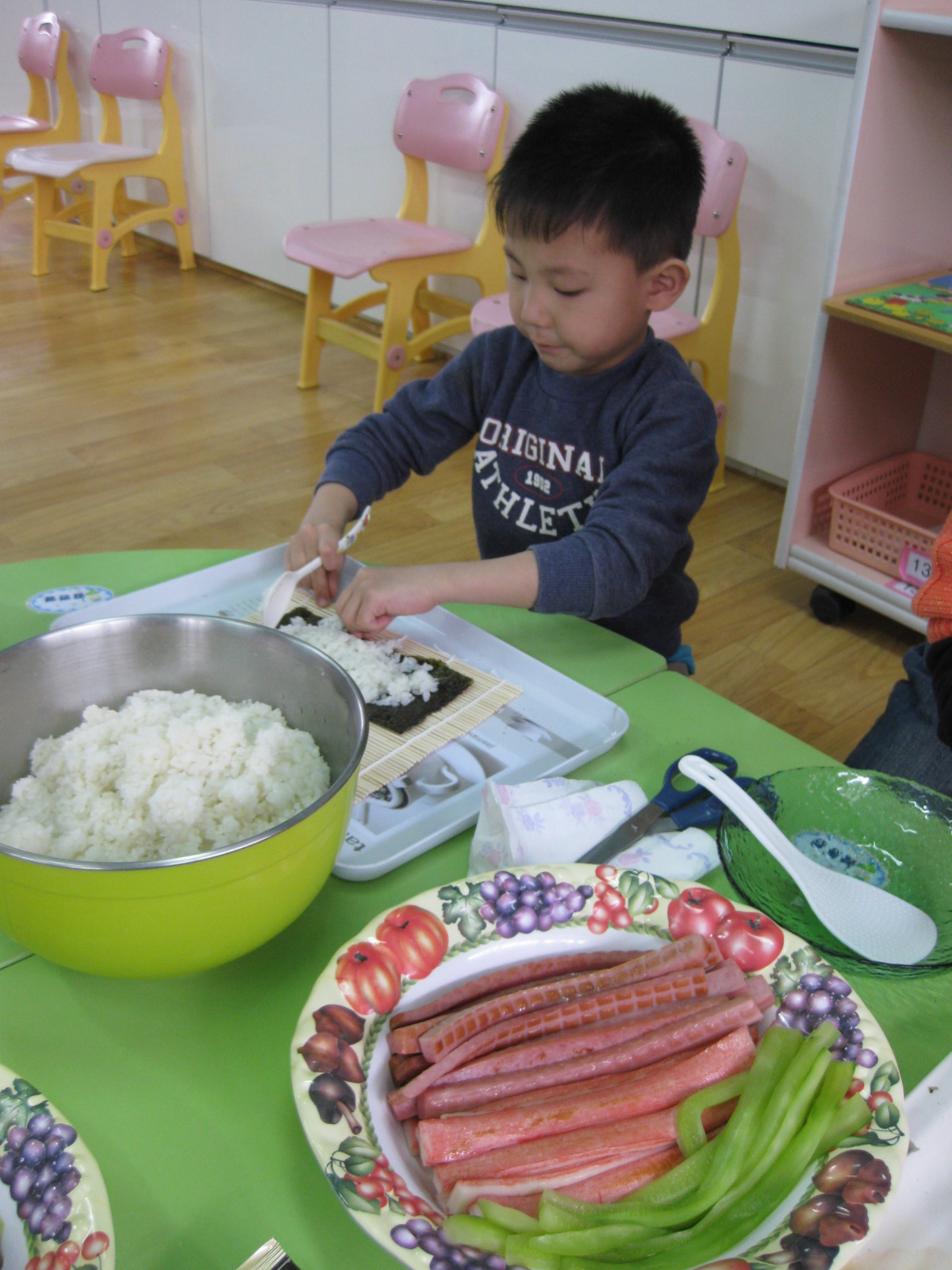 김밥만들기