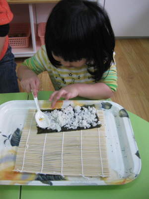 김밥만들기