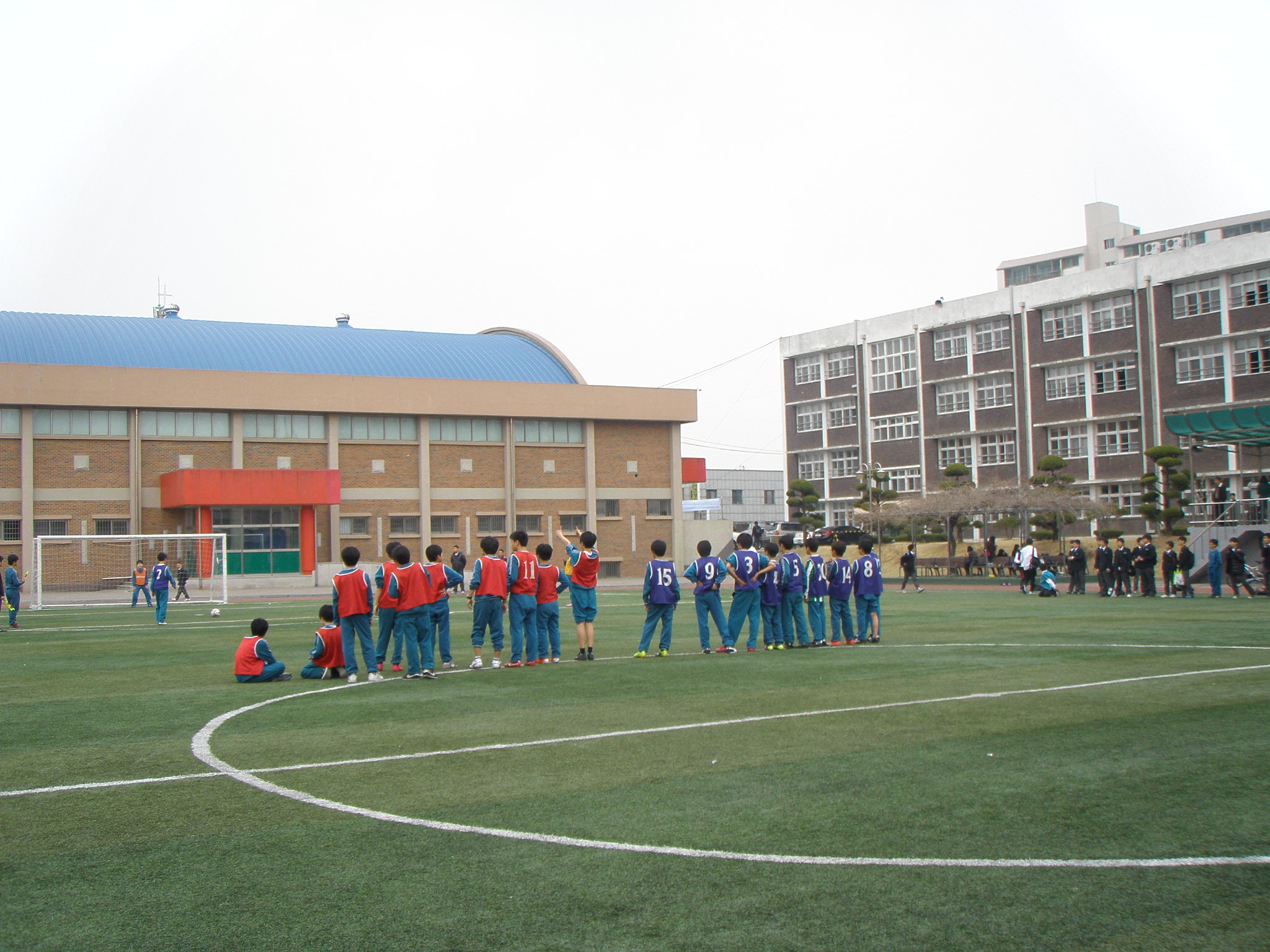 1학년 남학생 축구경기- 승부차기