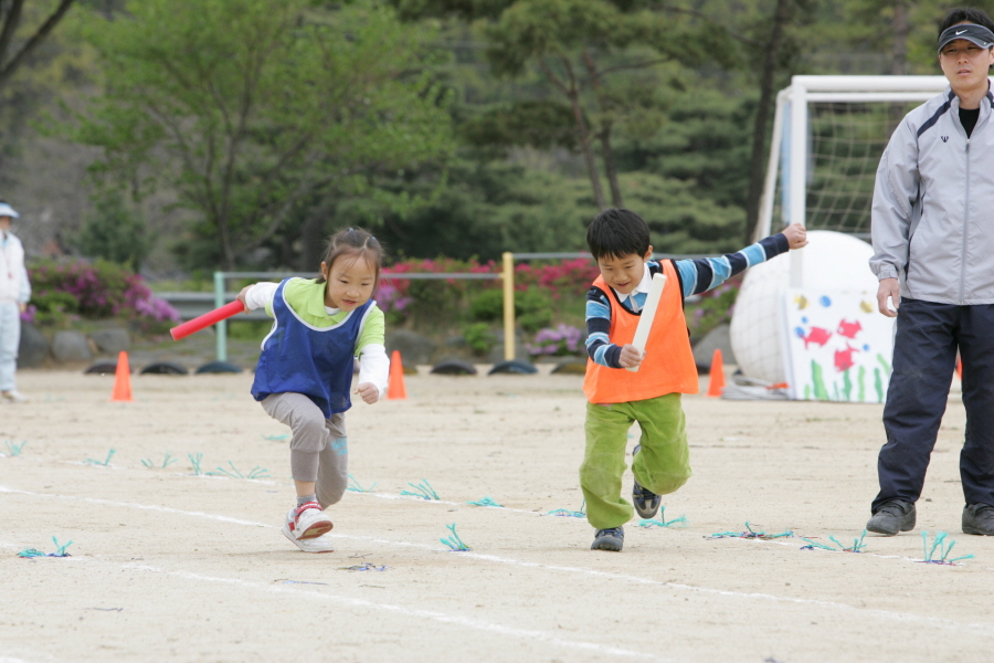 계주 출발~~~