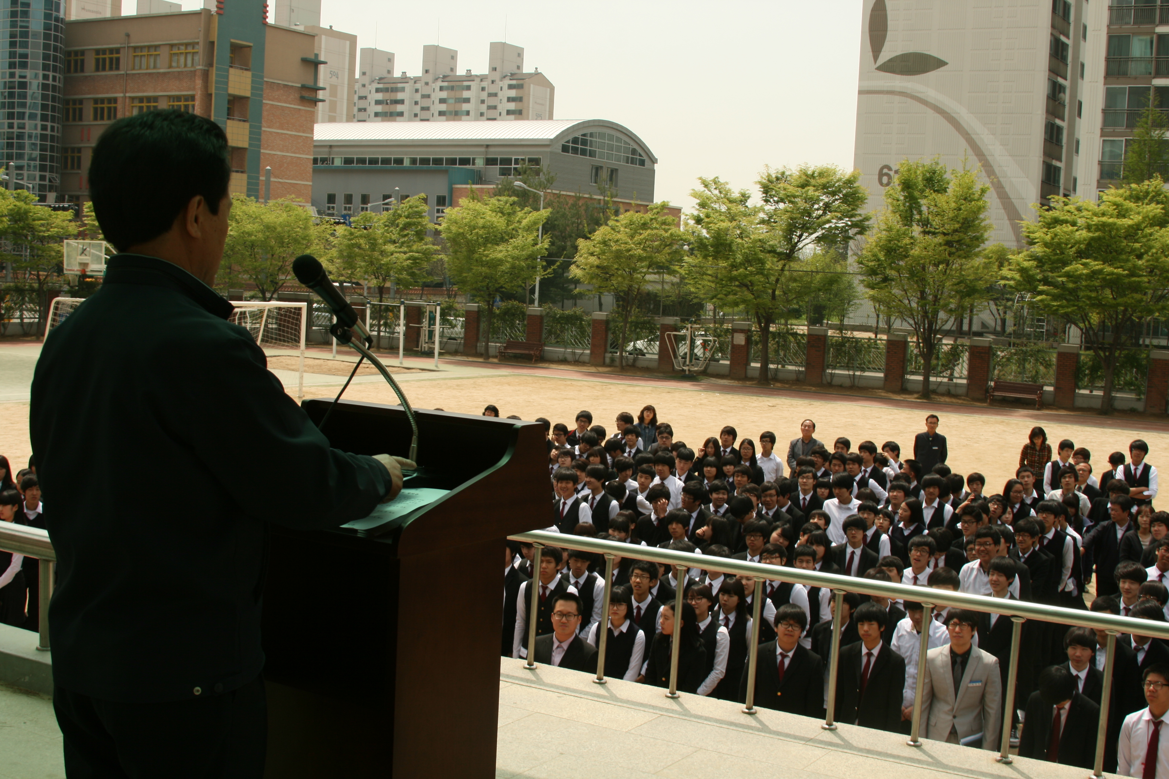 재난대피훈련상황 -