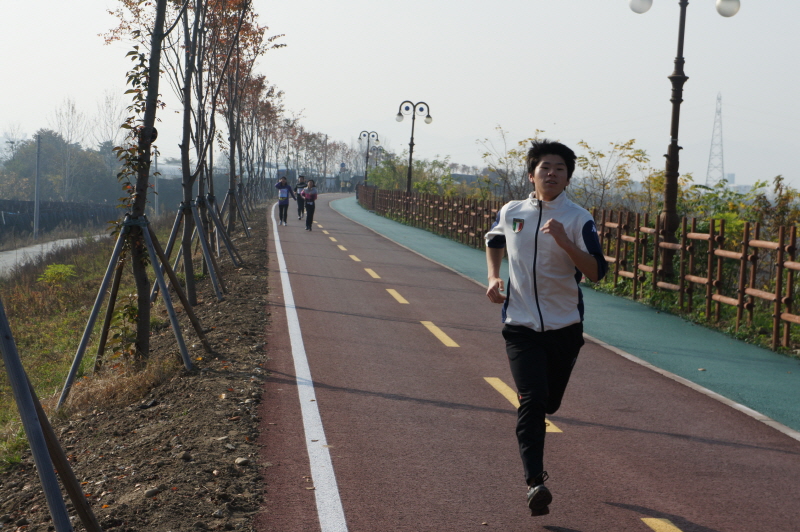 정인교 학생 역주모습