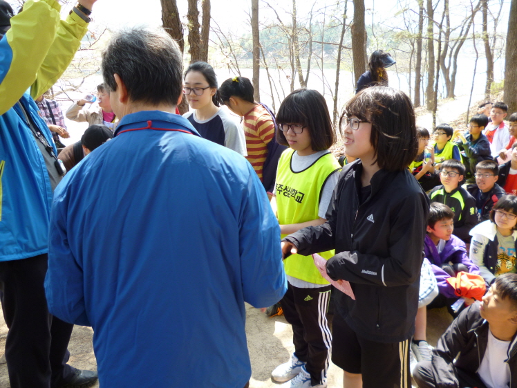 정은혜 학생 여자부 1위 시상식