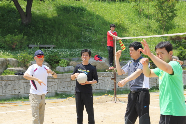 동문체육대회 모습