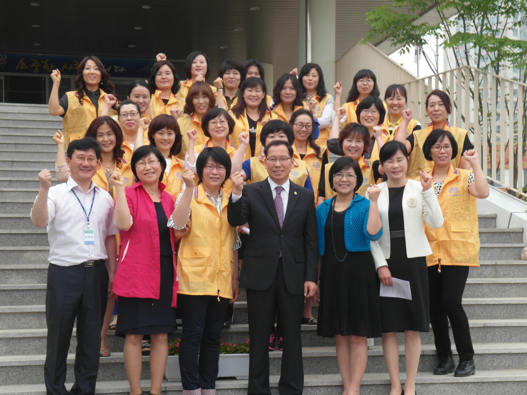 2013. 6. 오송고등학교 학부모 샤프론 봉사대 발대식