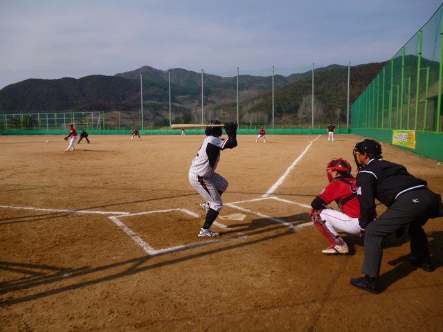 수안보야구장경기