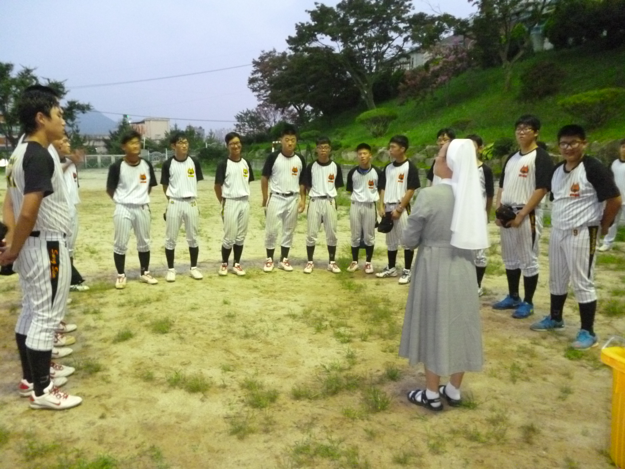 성심야구부 하계훈련시작