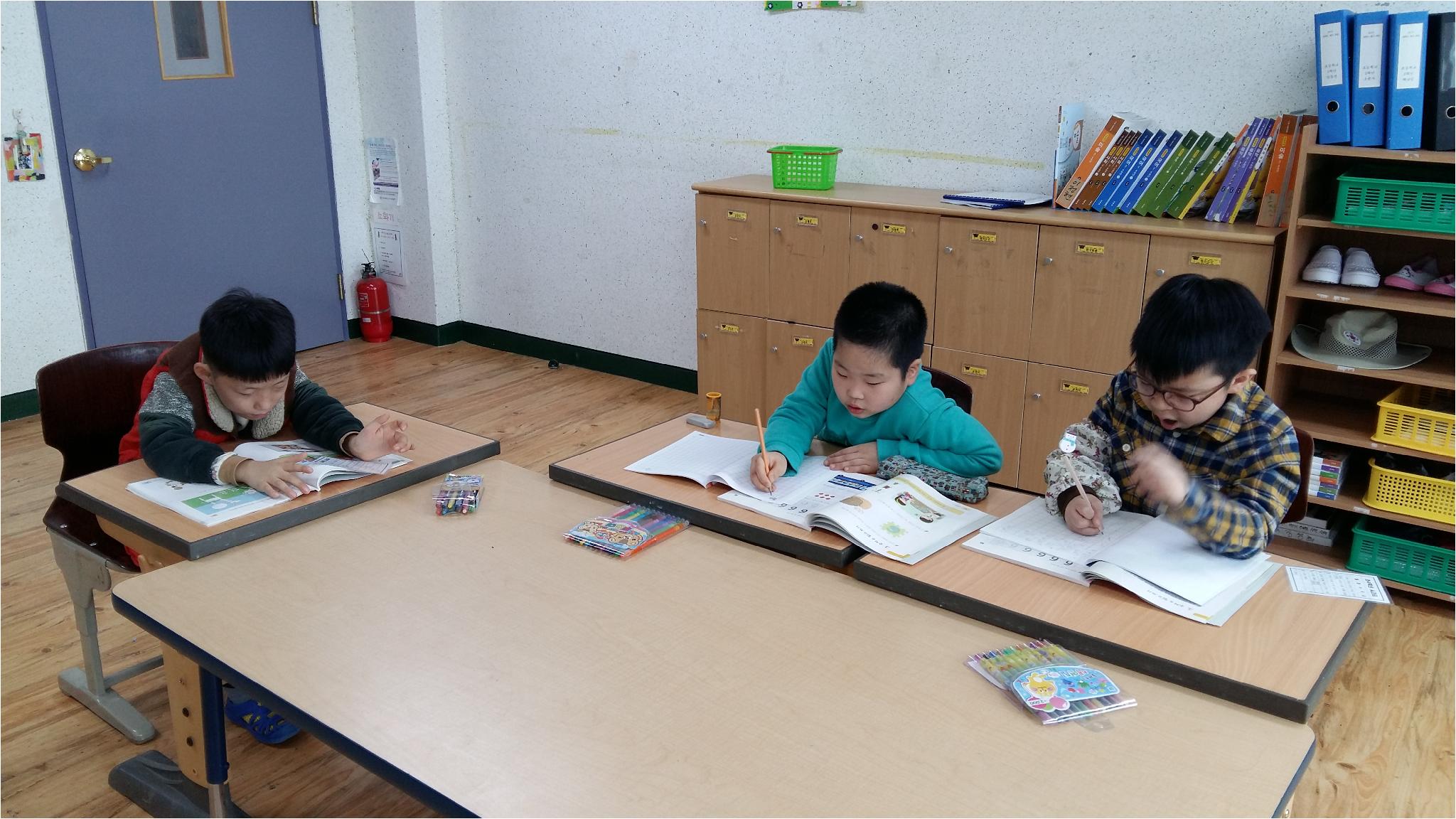 열심히 공부해요