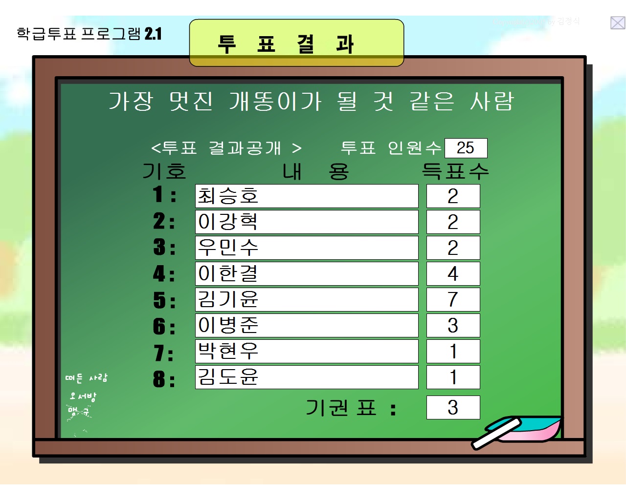 1멋진2