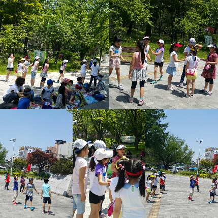맛있는 점심먹고 자유놀이시간~