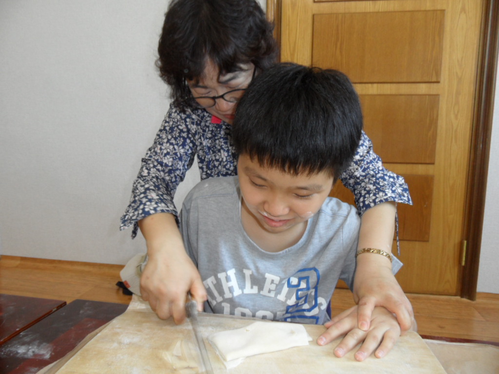 칼국수 만들기