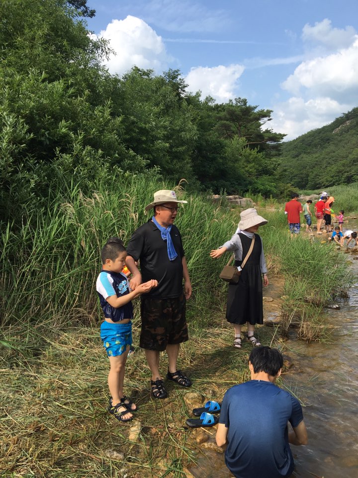 오제선과 물놀이
