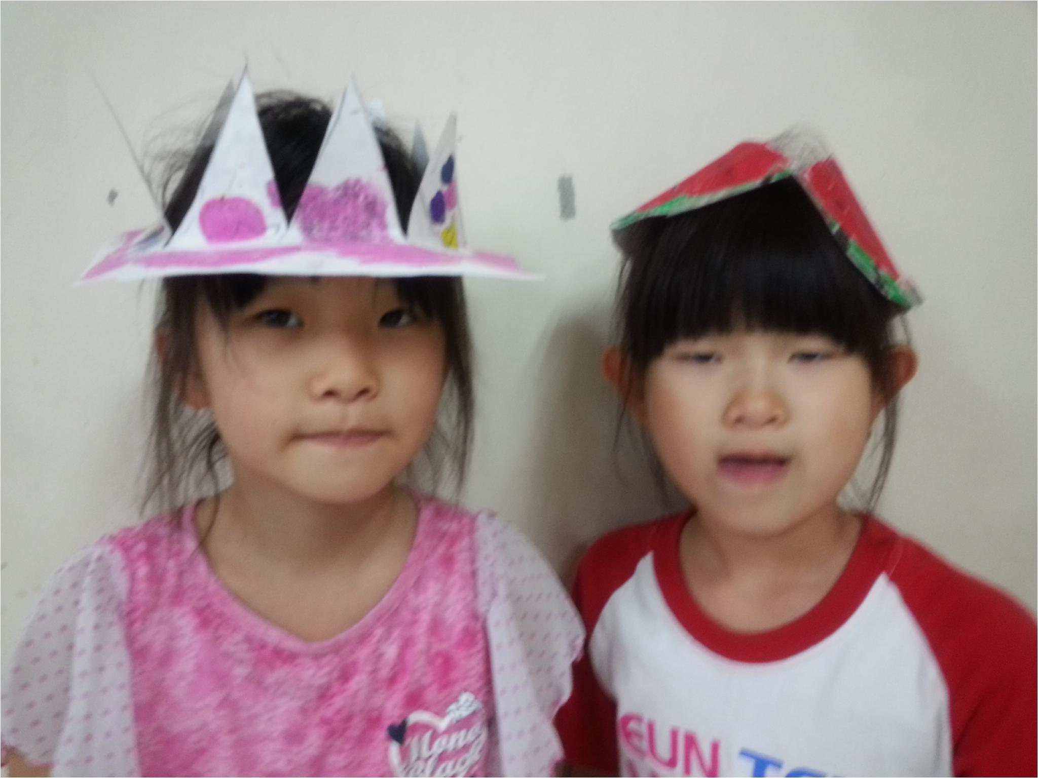 여름 모자 만들기