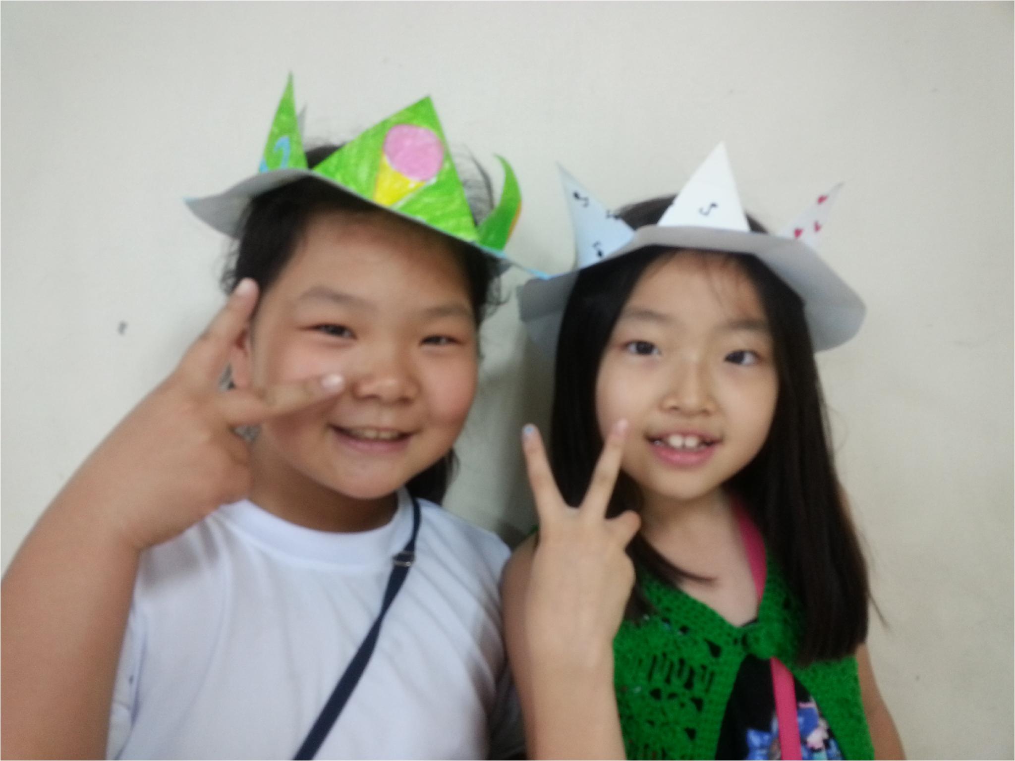 여름 모자 만들기