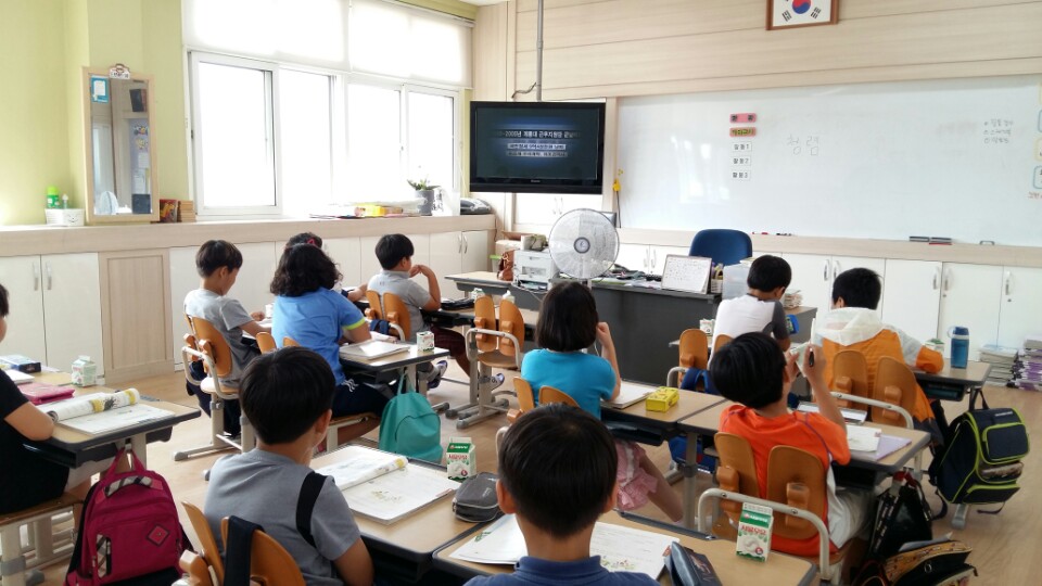 2학년 교육 모습