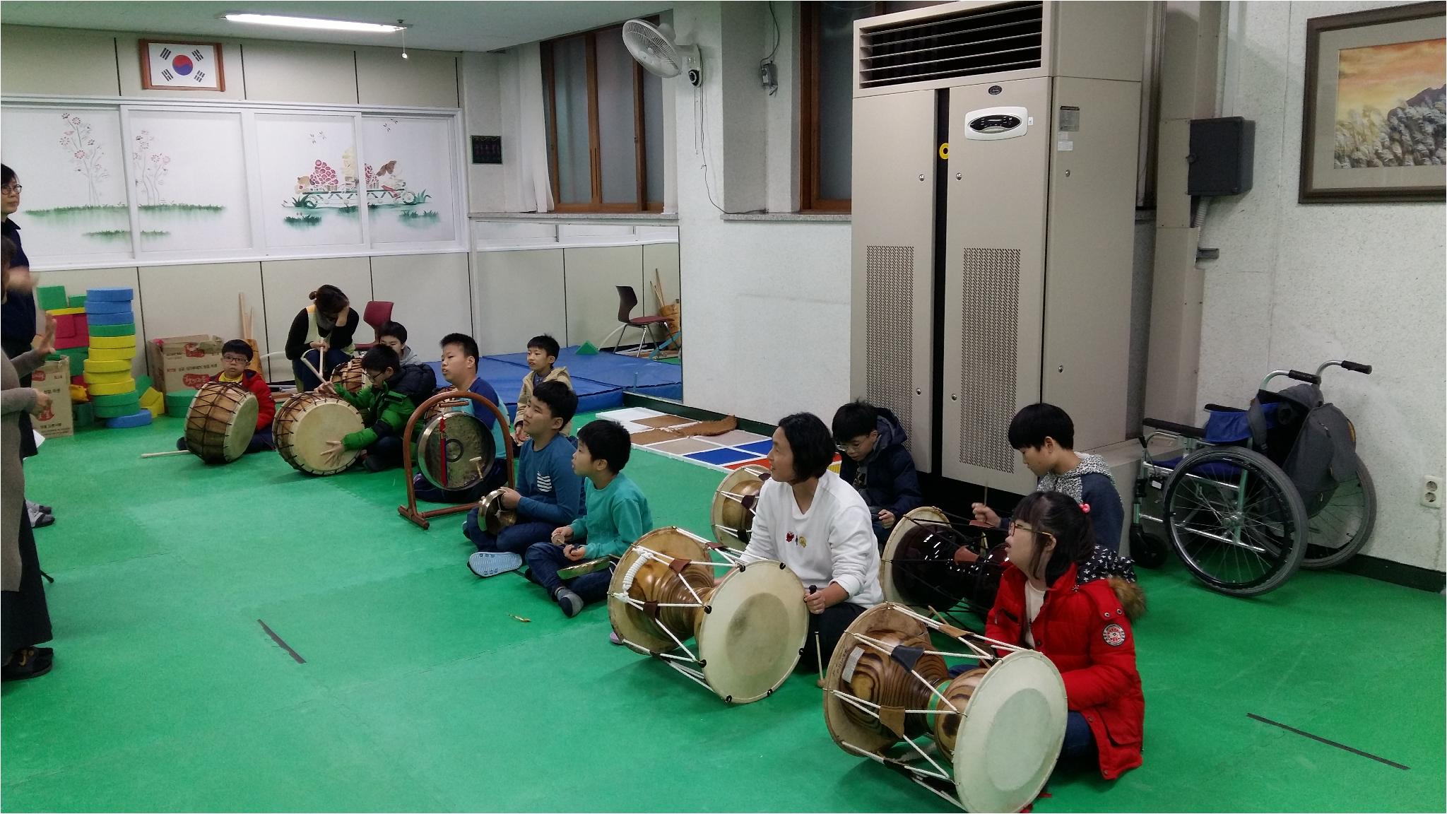 학습발표회 대열준비 완료