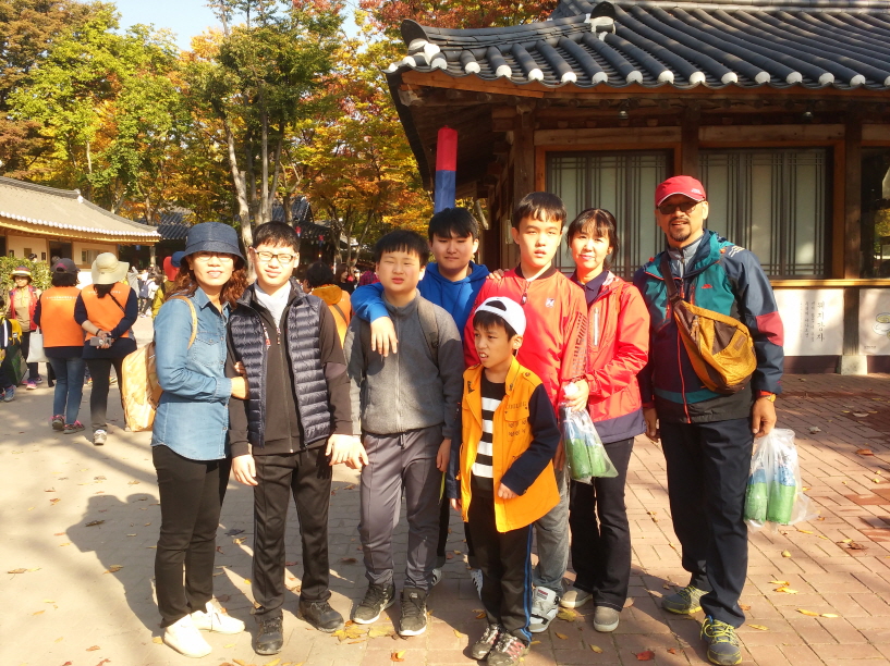 용인 민속촌에서