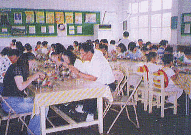 급식시간 사진