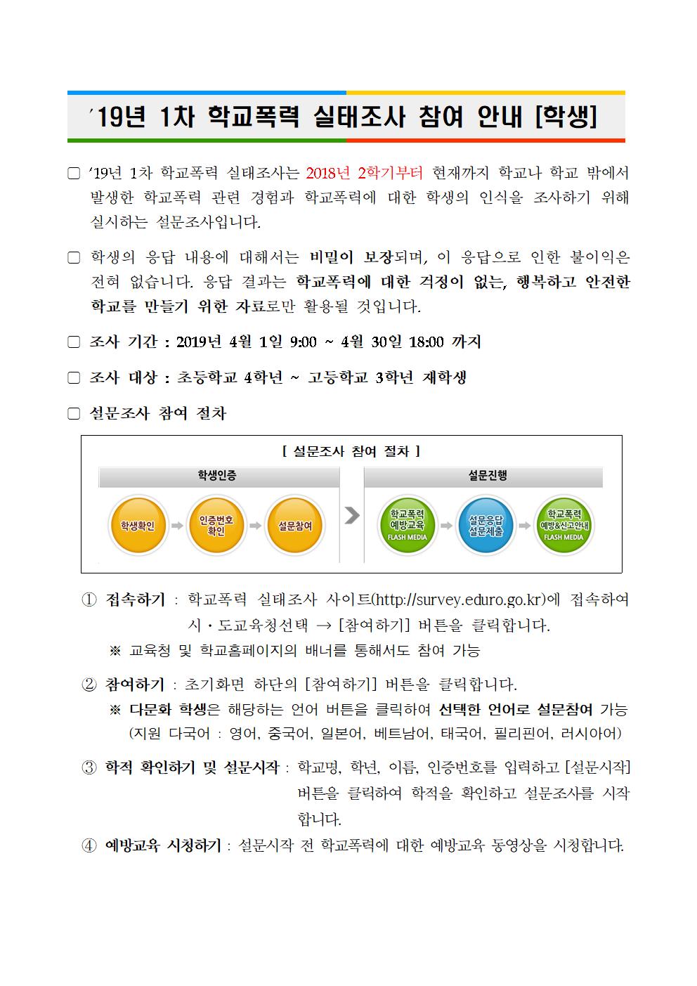 학교폭력 실대조사 참여방법001