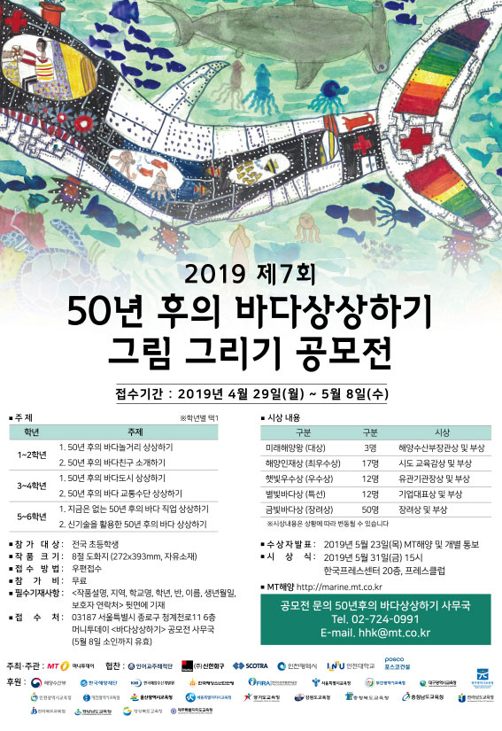 50년 후의 바다상상하기