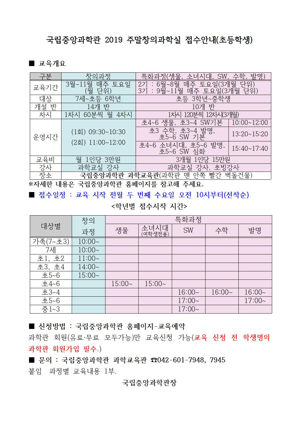 초등학생주말개인교육_접수안내문001