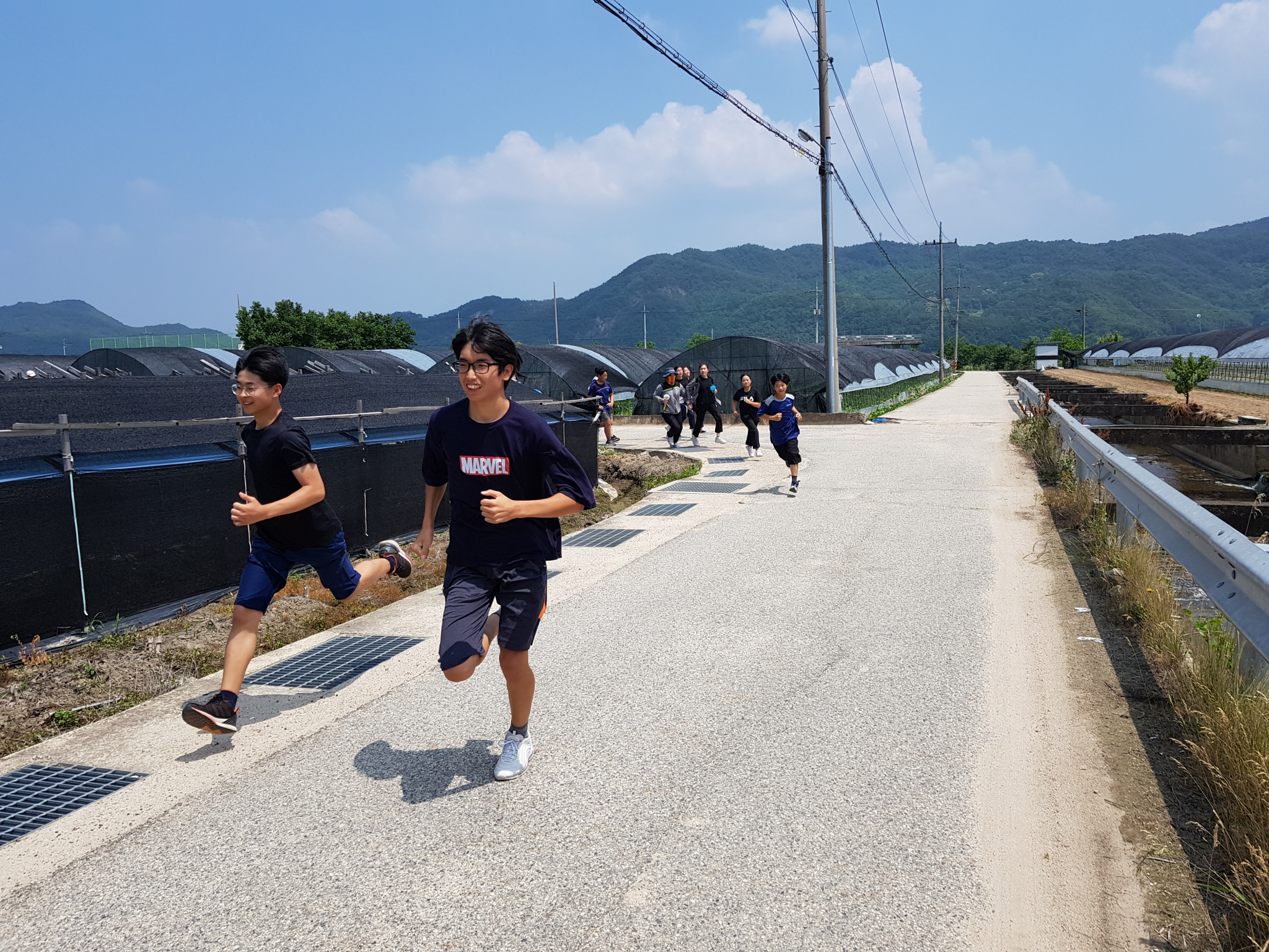 정수중-제49주년 개교기념 마라톤대회 및 어울림 체험활동3