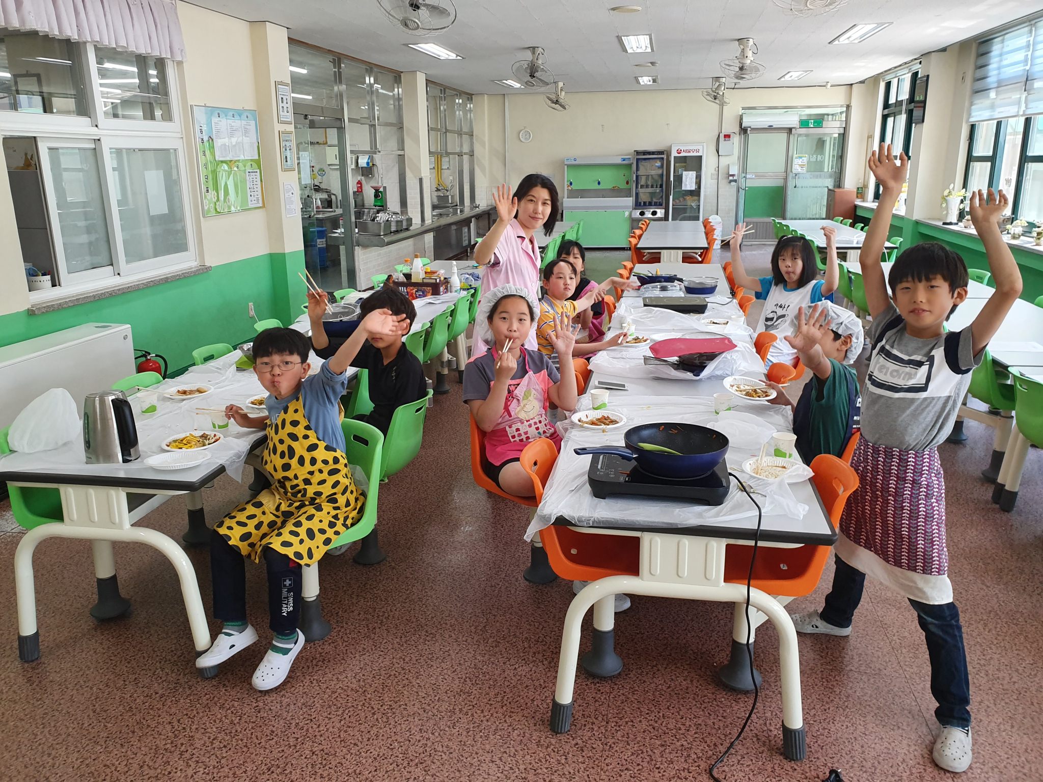 4학년 궁중떡볶이 만들기