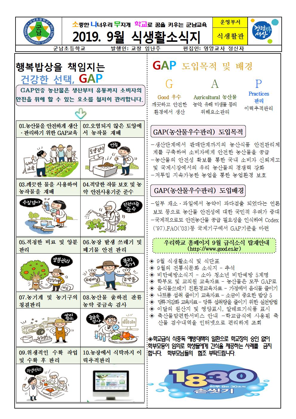 9월 식생활소식지(군남)001