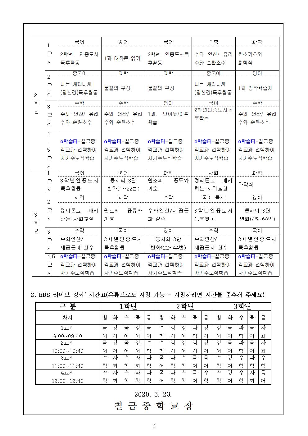 휴업기간 중 온라인 활용 자기주도적 e학습터 학습 안내002