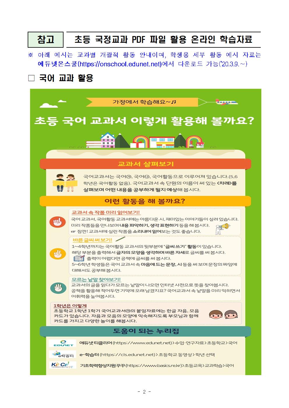 초등 국정교과서파일을 활용한 온라인 학습자료 안내002