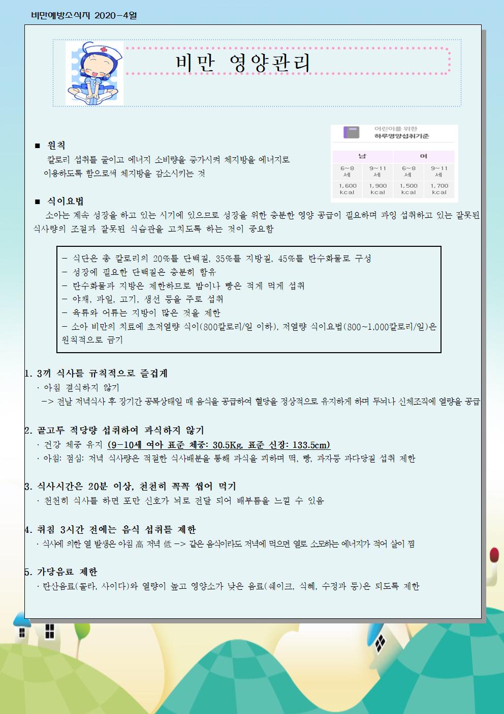 4월 비만예방 소식지001