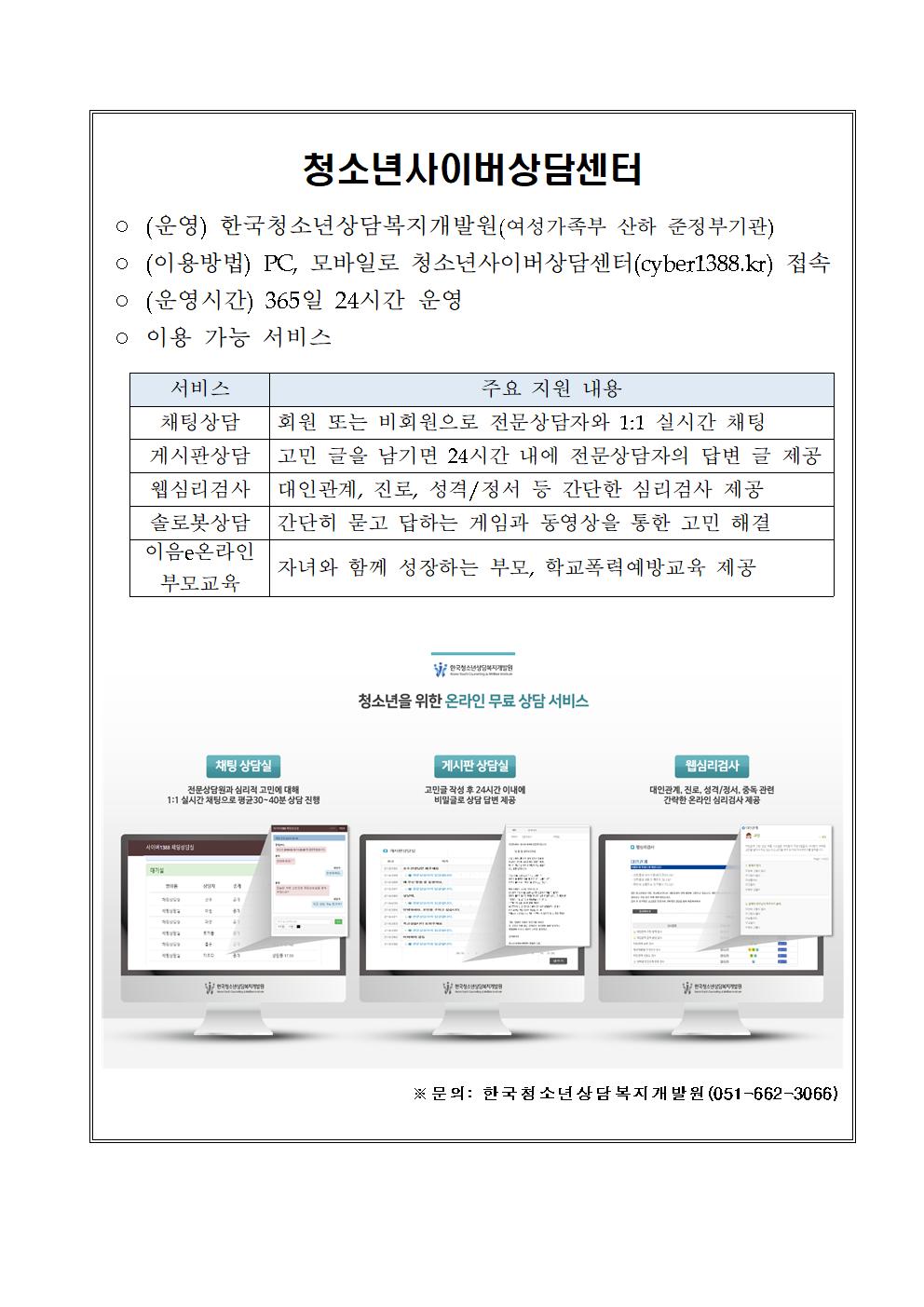 청소년사이버상담센터001