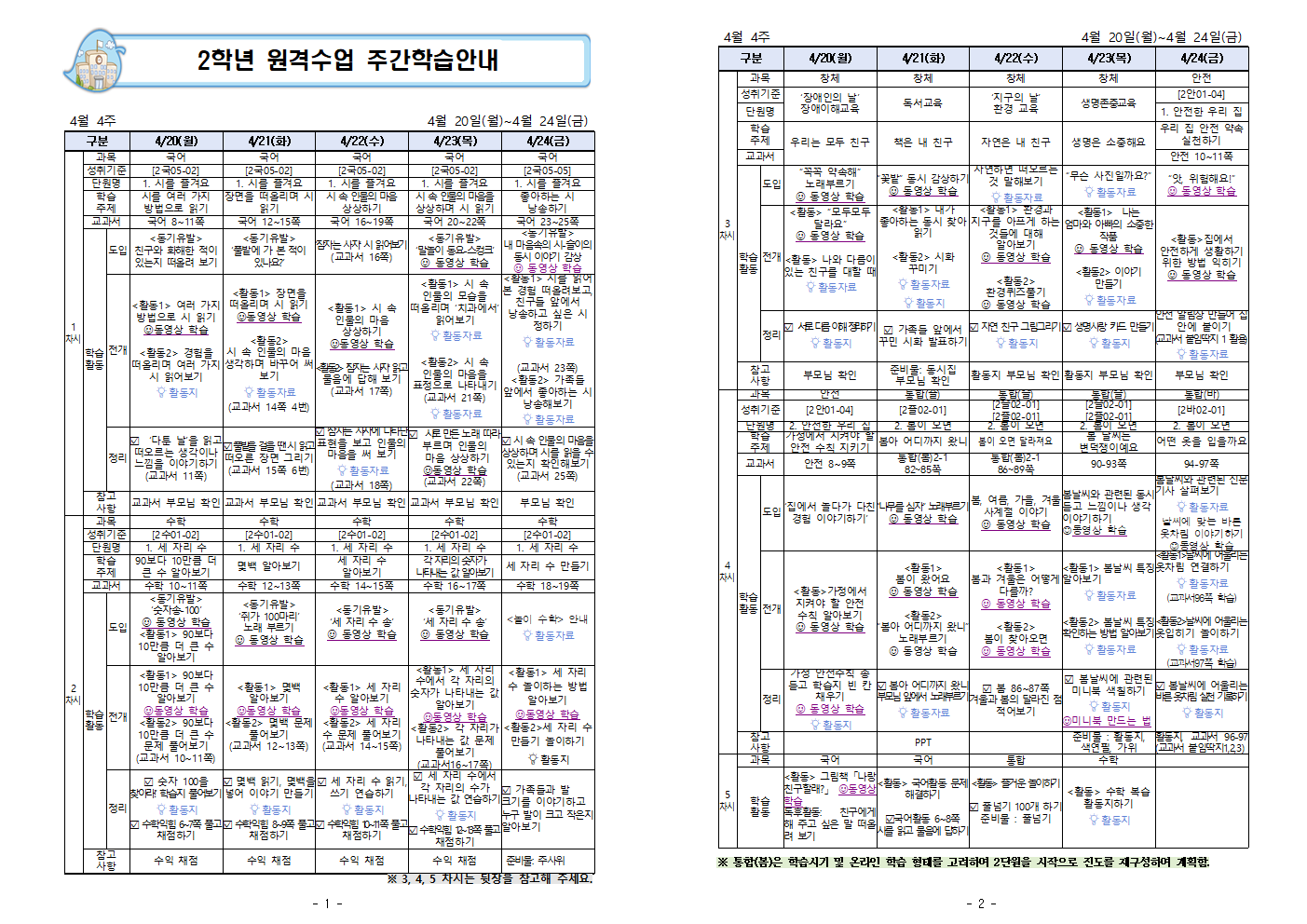 0417_4월 4주 주간학습계획001