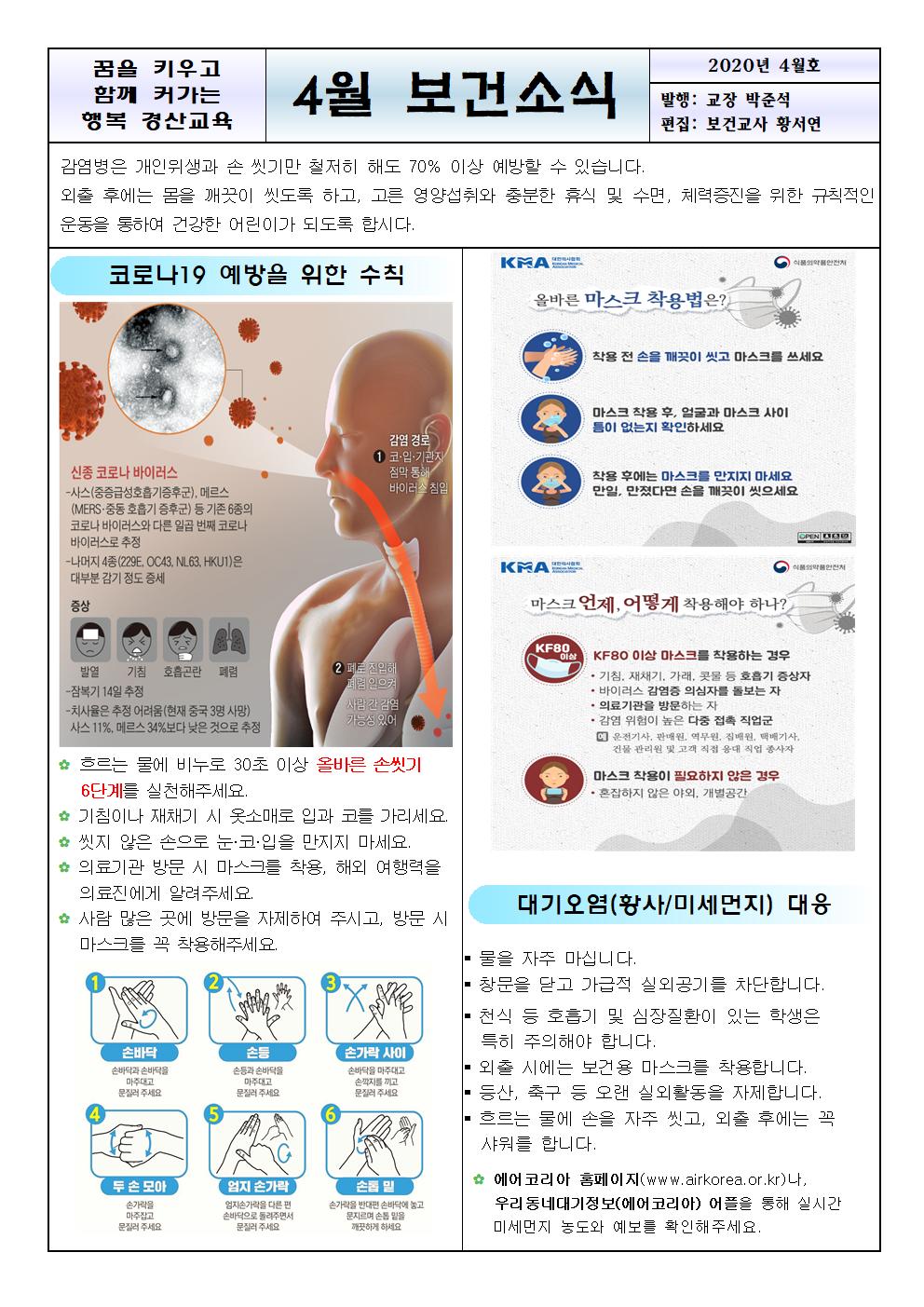 보건소식 2020년 4월호001