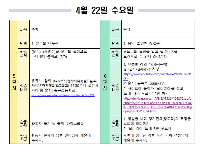 4.22 일일학습계획 2