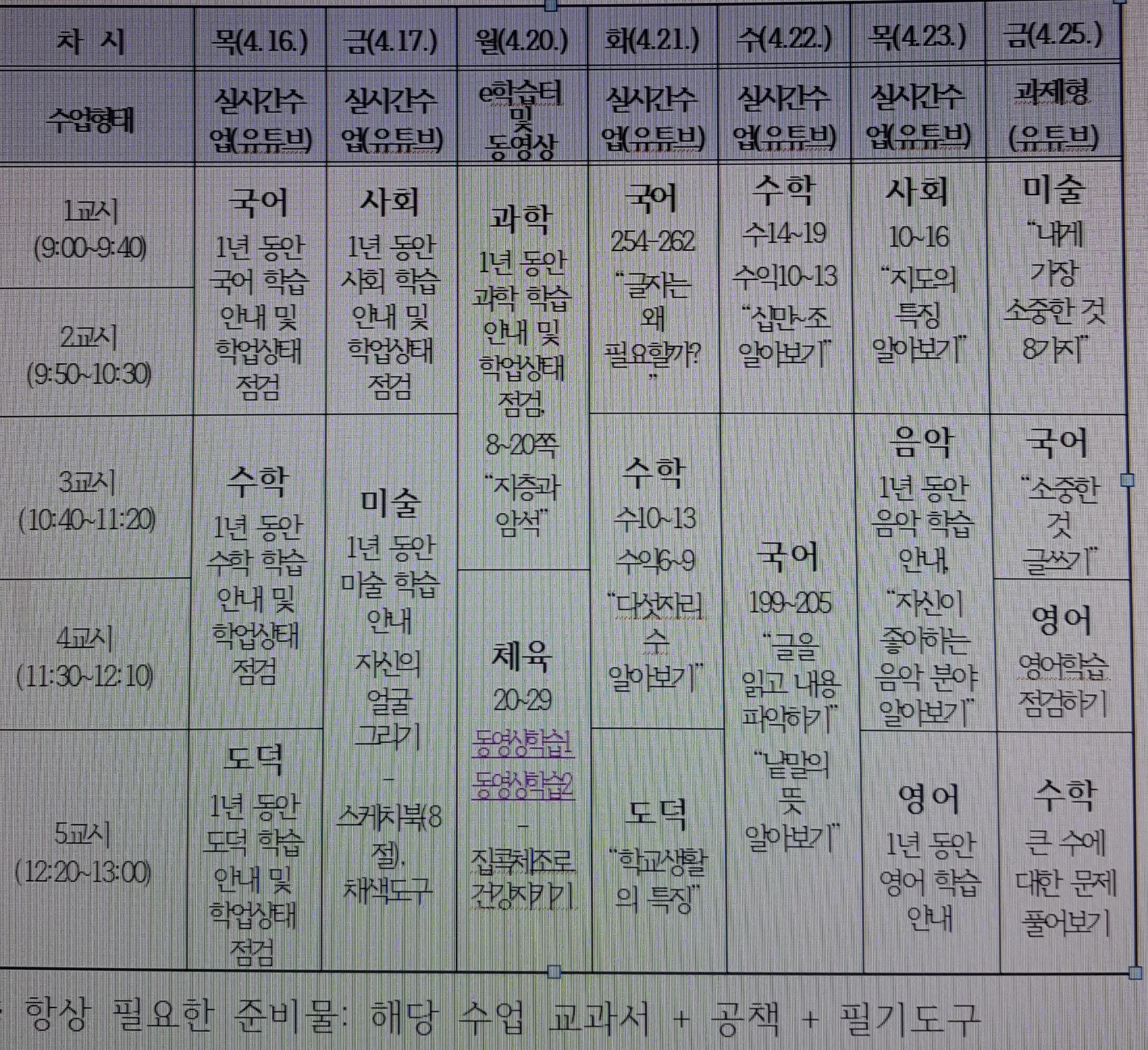 4.16.~24. 학습계획(확정1)