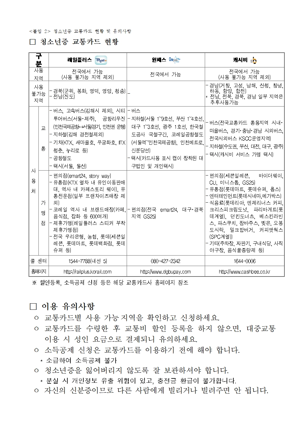 제43호 청소년증 단체발급 신청 안내004