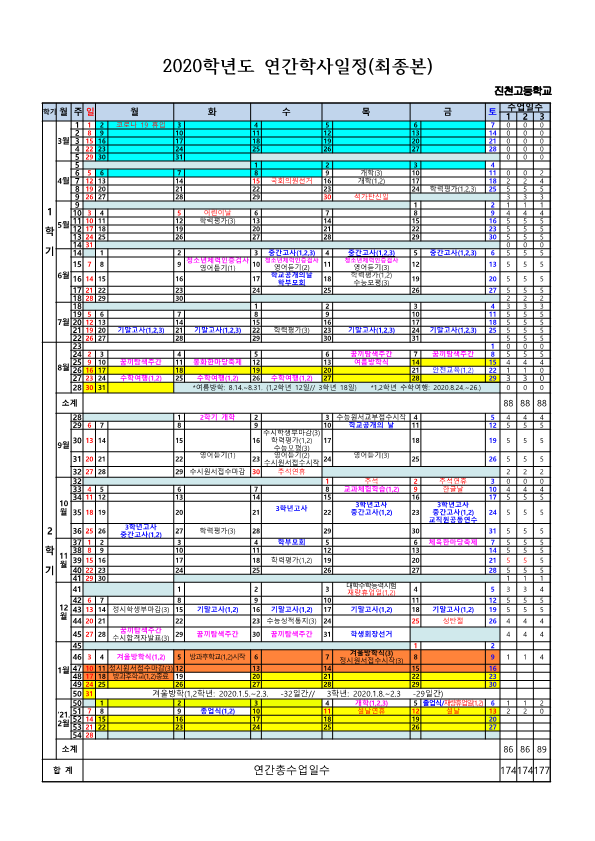 2020학년도 연간학사일정(2020.4.24.)_1