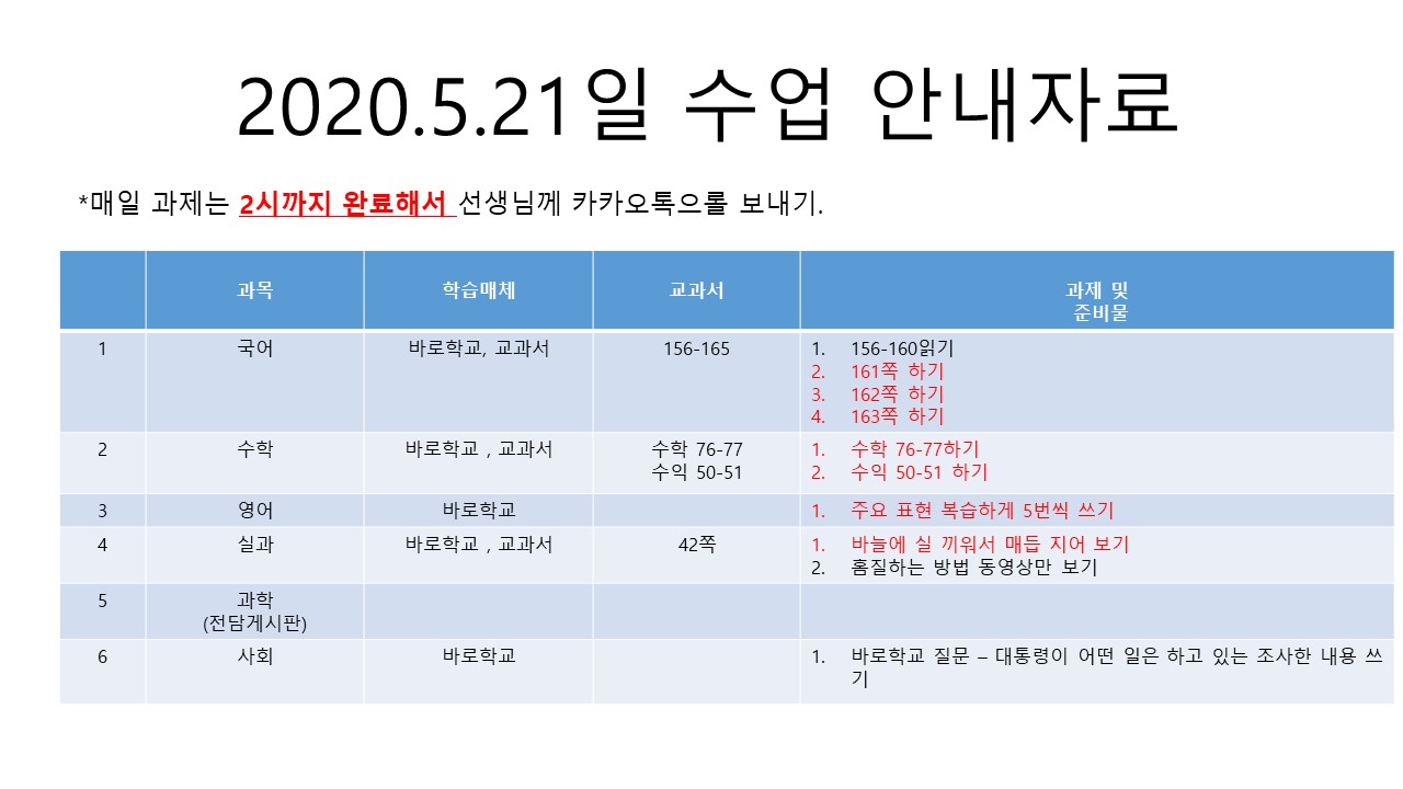 5.21 수업자료 안내