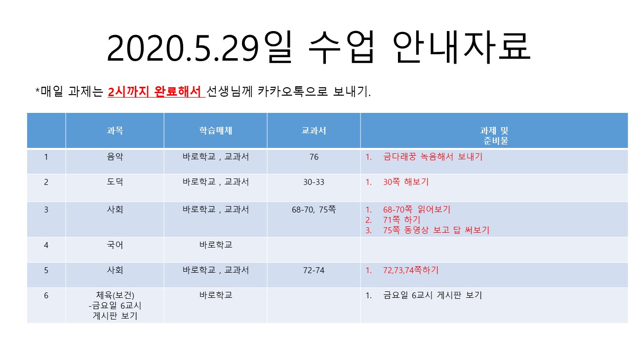 5.29 수업자료 안내