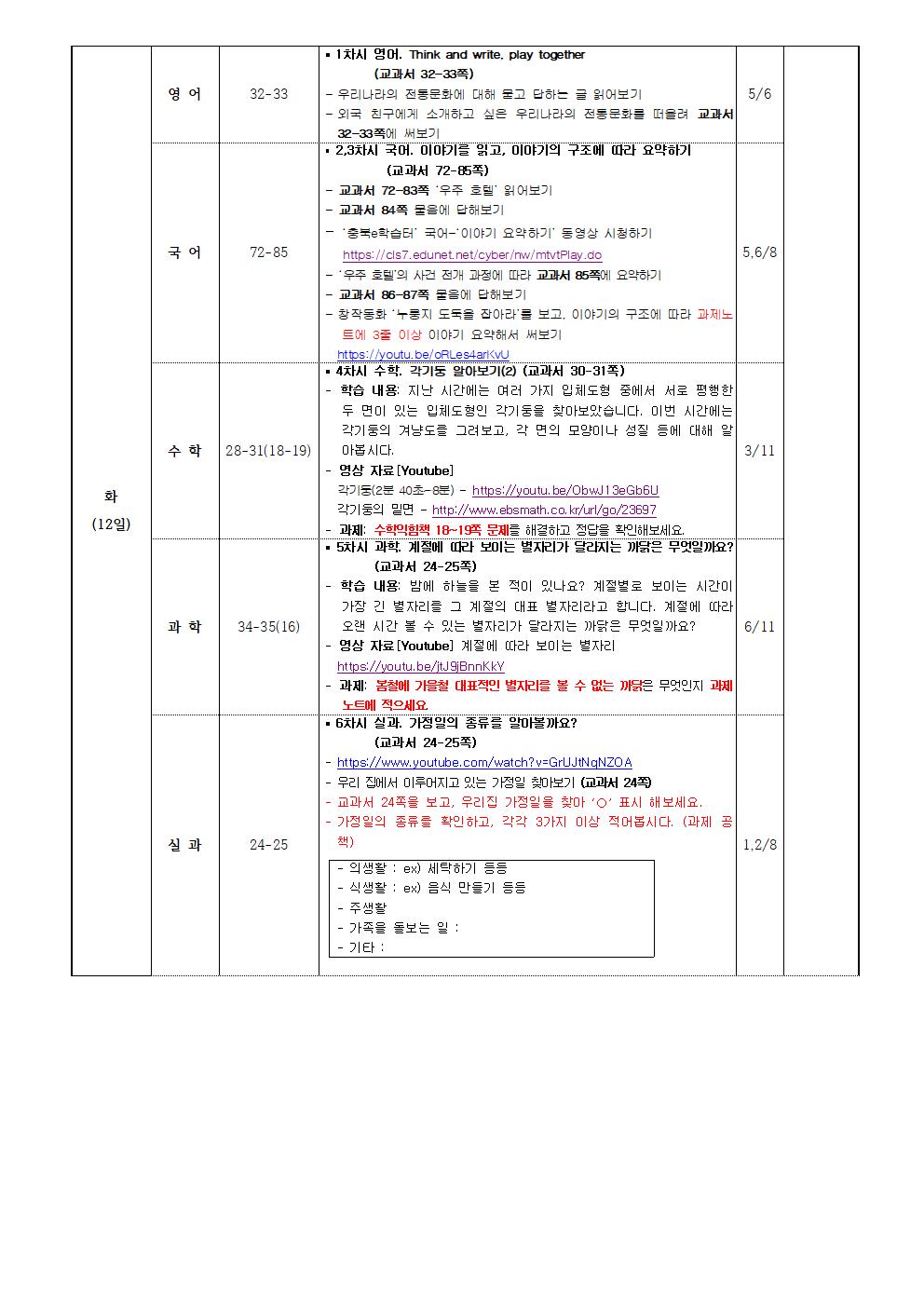 6학년1반_ 5월11일 - 5월15일(5주)002